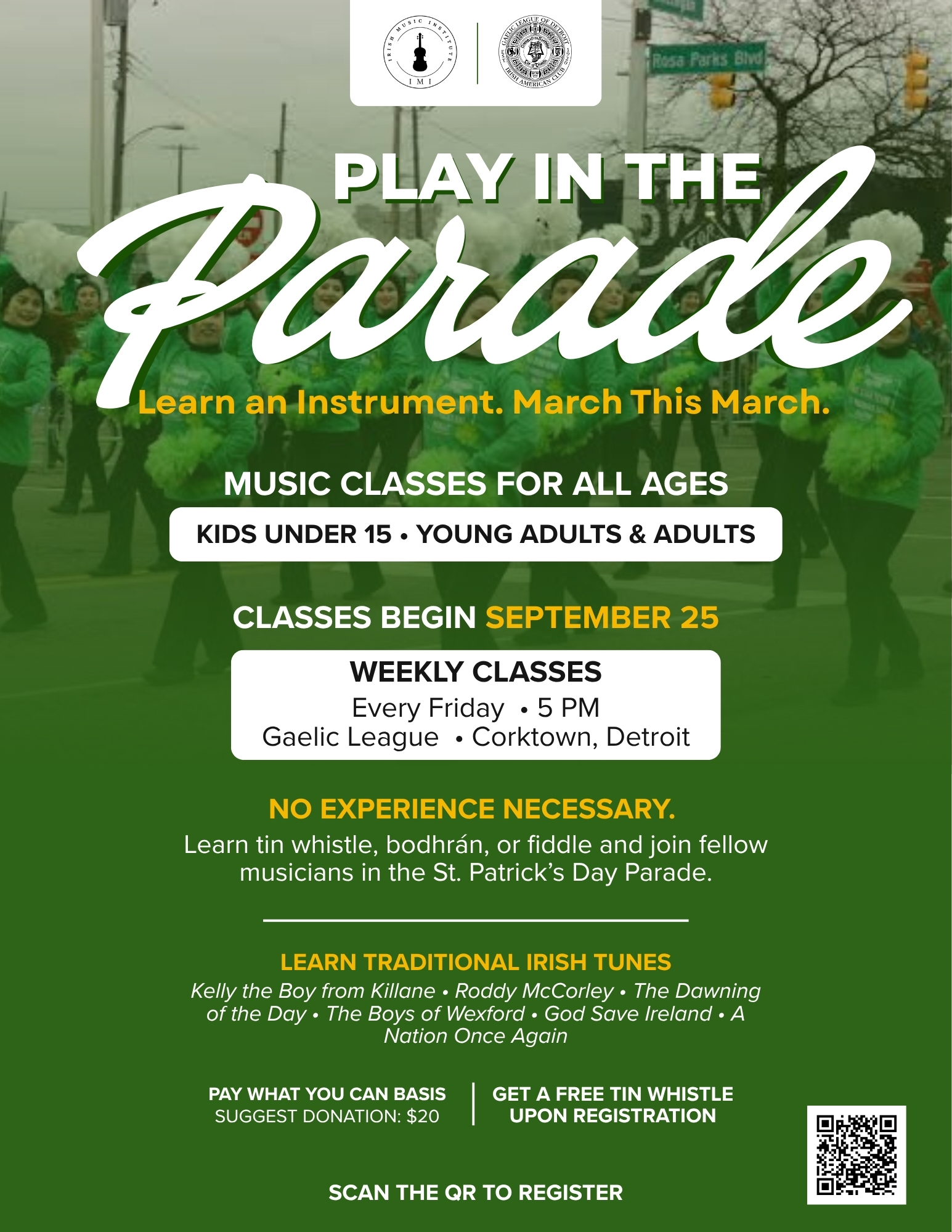 Play in the Parade (Updated)